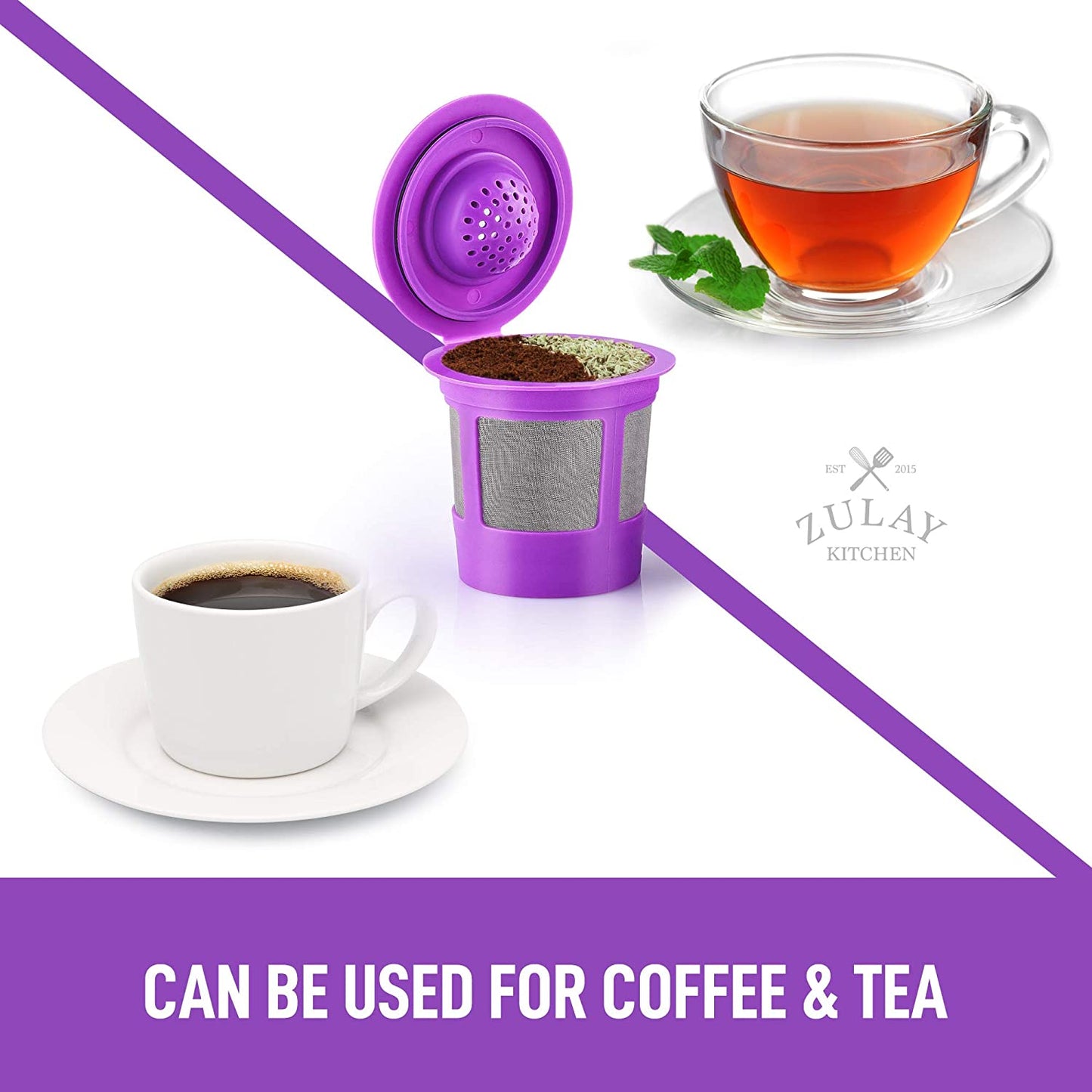 Reusable Keurig Cups Coffee Filters (4-pack)