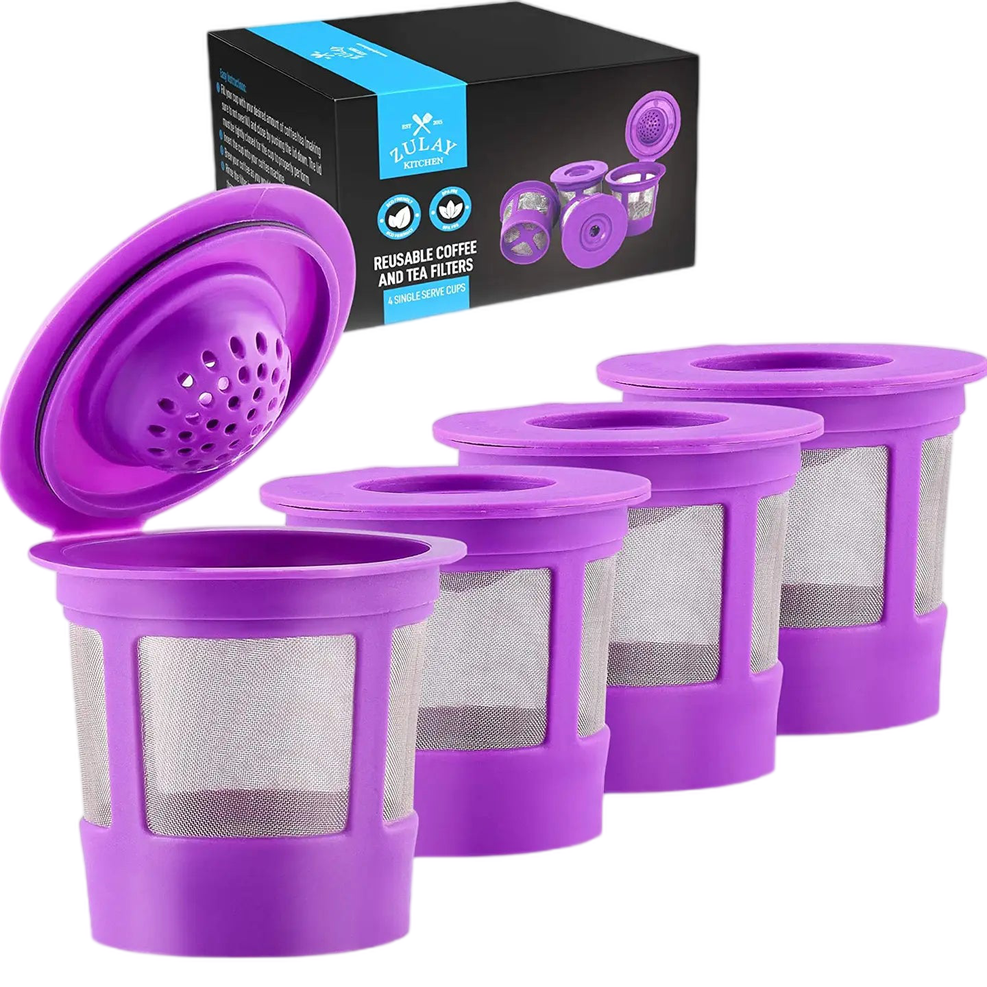 Reusable Keurig Cups Coffee Filters (4-pack)